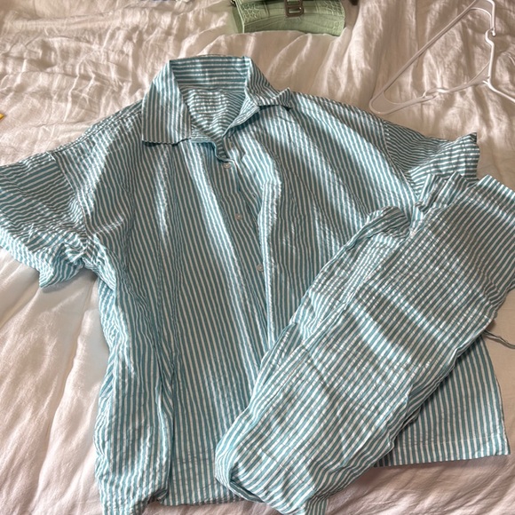 NWPT DAILY DRILLS SEERSUCKER SHIRT - Picture 1 of 3